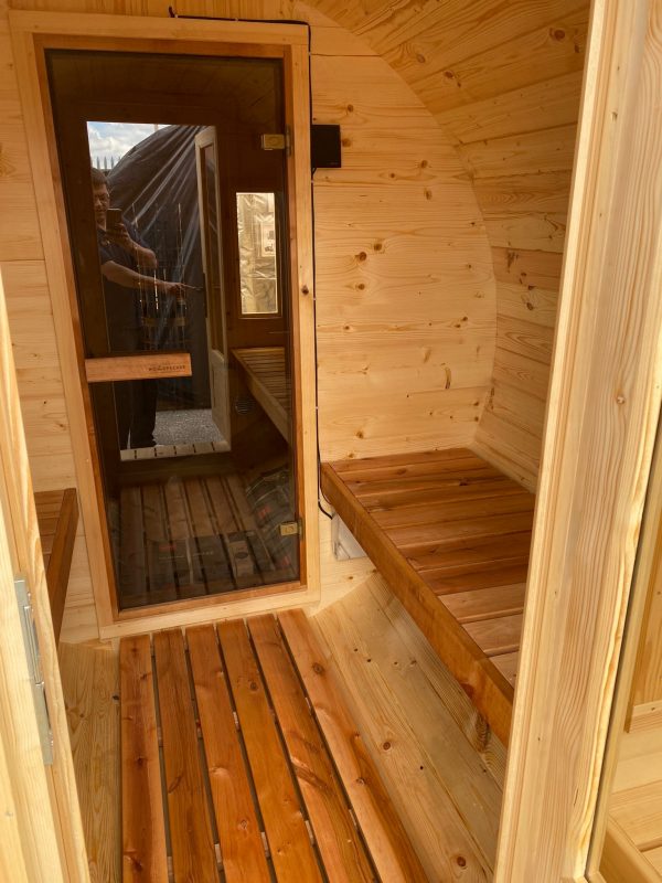 Lux Barrel Sauna (2.5m) - Image 8